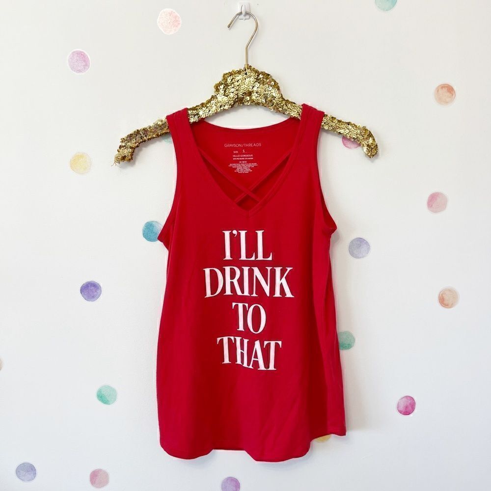 Drinking tank top